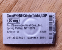 Clomiphene Citrate (Clomid) Fertility Drug