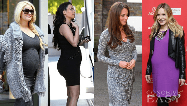 Comparing Celebrity Baby Bumps