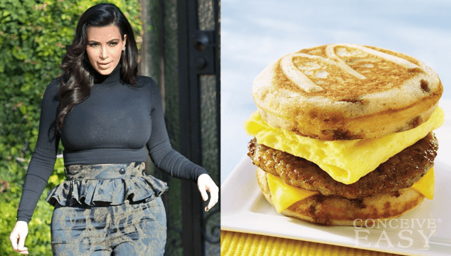 Kim Kardashian's Latest Unhealthy Pregnancy Craving: McGriddle from McDonalds?