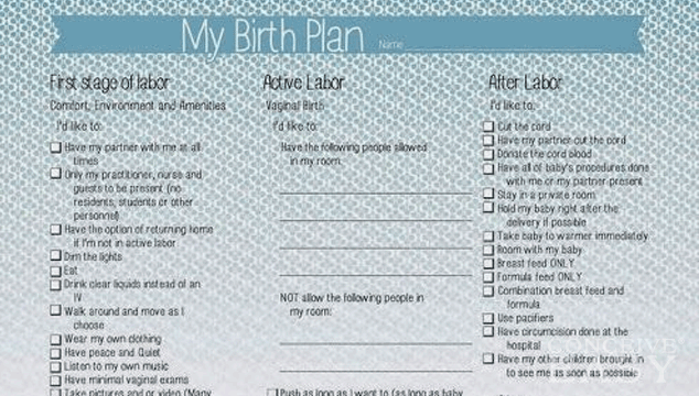 What is a Birth Plan?
