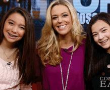 Kate Gosselin's Twin Girls Talk on The View