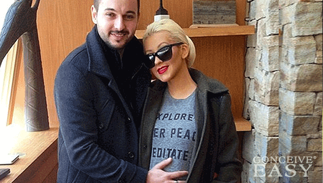 Christina Aguilera Reveals Barely-There Baby Bump For the First Time After Pregnancy Announcements