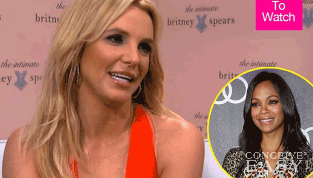 Britney Spears Exposes Zoe Saldana's Pregnancy Secret