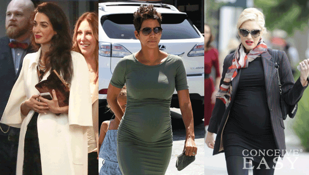 Pregnant Celebs Over 40