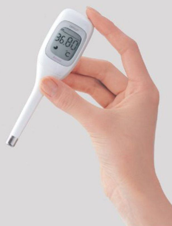 BBT thermometer to track ovulation