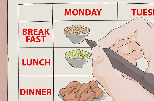 Plan your meal before your baby comes out