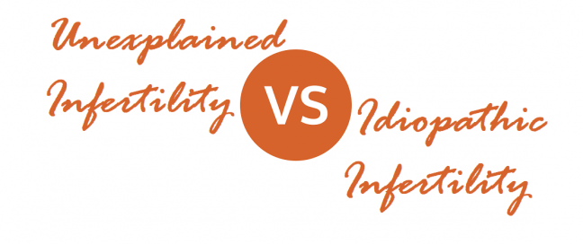 Unexplained infertility vs Idiopathic Infertility