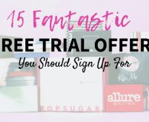 15 Fantastic Free Trial Offers You Should Sign Up For