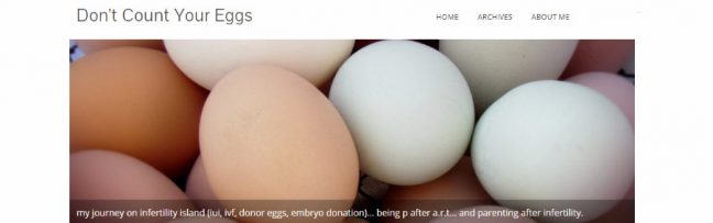 Don't count your eggs -Top Infertility Blogs