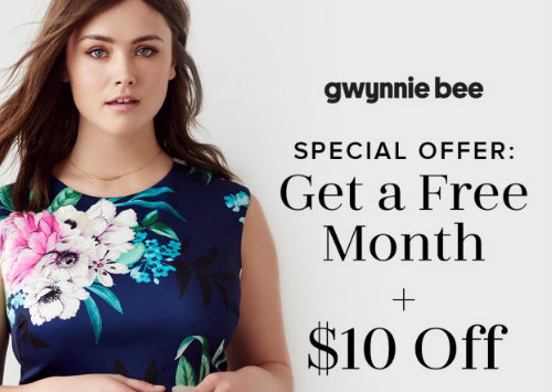 Gwynnie Bee free trial offers