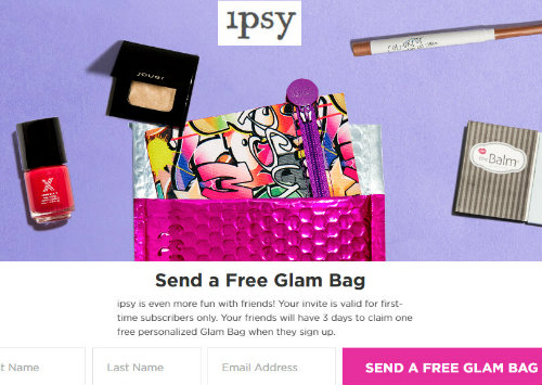 Ipsy free trial offers