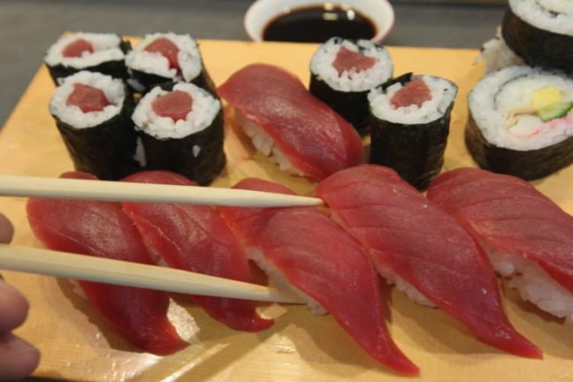 Sushi - Foods to avoid during pregnancy