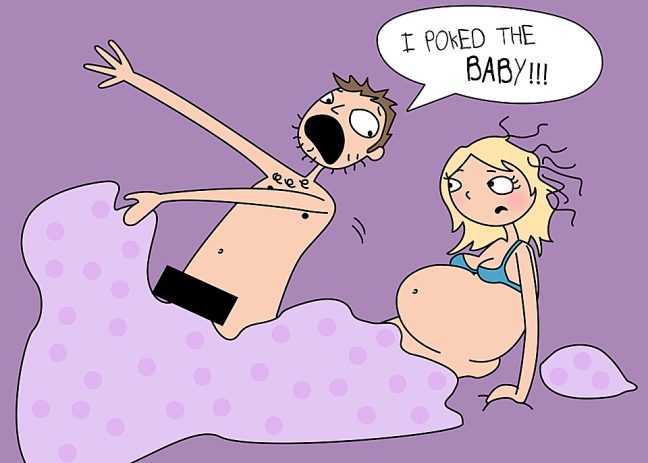 Having sex will hurt the baby's head - pregnancy myths